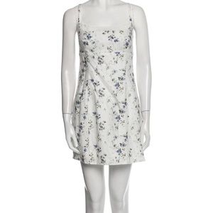Floral Linen Reformation Dress
